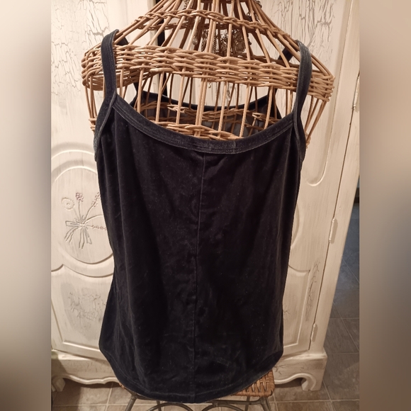 Grey Velour-ish Tank - Picture 3 of 4